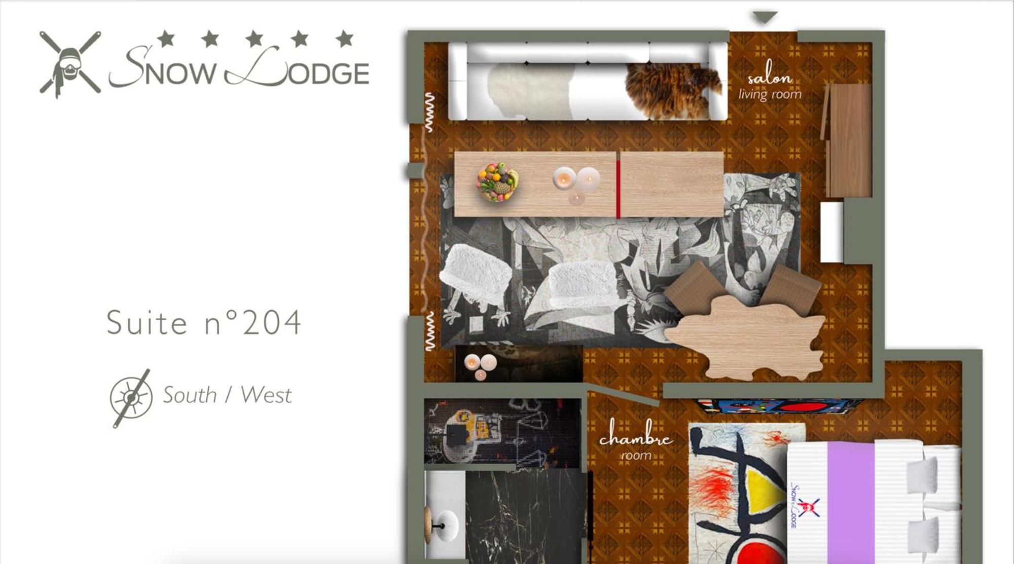 Snow Lodge Hotel Courchevel 1850 Exterior foto